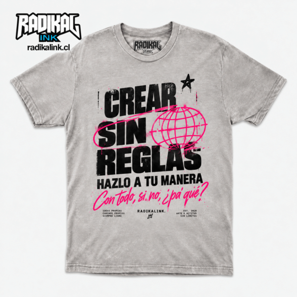 Polera Acid Wash