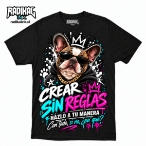 Polera manga corta personalizada Mascota Collage